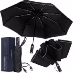 Elektriline tormikindel vihmavari USB-laadimisega – 105 cm