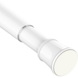 Teleskoopstange ja kardinapuu, valge, 135-200 cm