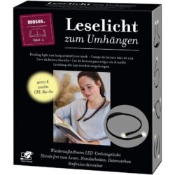 Kahe hämardatava LED-iga kaela riputatav lugemislamp