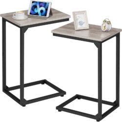 C-kujulised diivanilauad komplekt (2 tk), hall