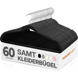 Libisemisvastased sametist riidepuud House Day, 60 tk