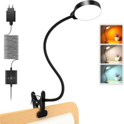Glocusent 5W klambrilamp 36 LED, CRI 90, must