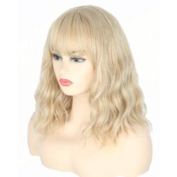Topcosplay blond lokkis bob-peruuk