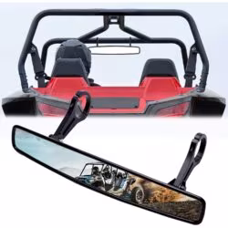 UTV keskne kumer tagasivaatepeegel (38 cm)