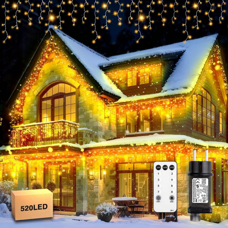 LED-jääpurikate valguskett