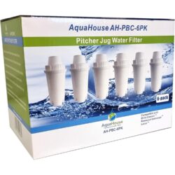 AquaHouse AH-PBC veefiltri kassetid, 6 tk (Brita Classic ühilduv)