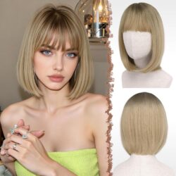 ombre-blond bob-parukas