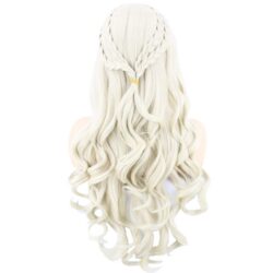 Topcosplay pikk blond laineline parukas cosplay'ks