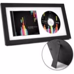 FramePro CD-plaadi ja ümbrise vitriin-raam, 36x20 cm, valge