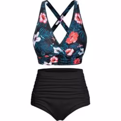 Kõrge pihaga push-up bikiinid, suurus S