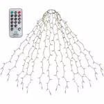 SALCAR kuusevalgusti rõngaga, 3 m, 490 LED, soe valge