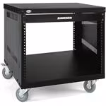 Samson SRK8 19" 8U seadmerack, must