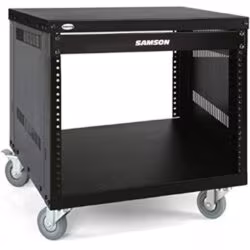 Samson SRK8 19" 8U seadmerack, must