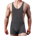 Meeste hingav maadlustrikoo ja spordijumpsuit, suurus L