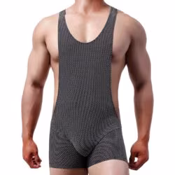Meeste hingav maadlustrikoo ja spordijumpsuit, suurus L