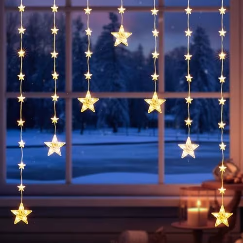 LED tähe-valguskardin