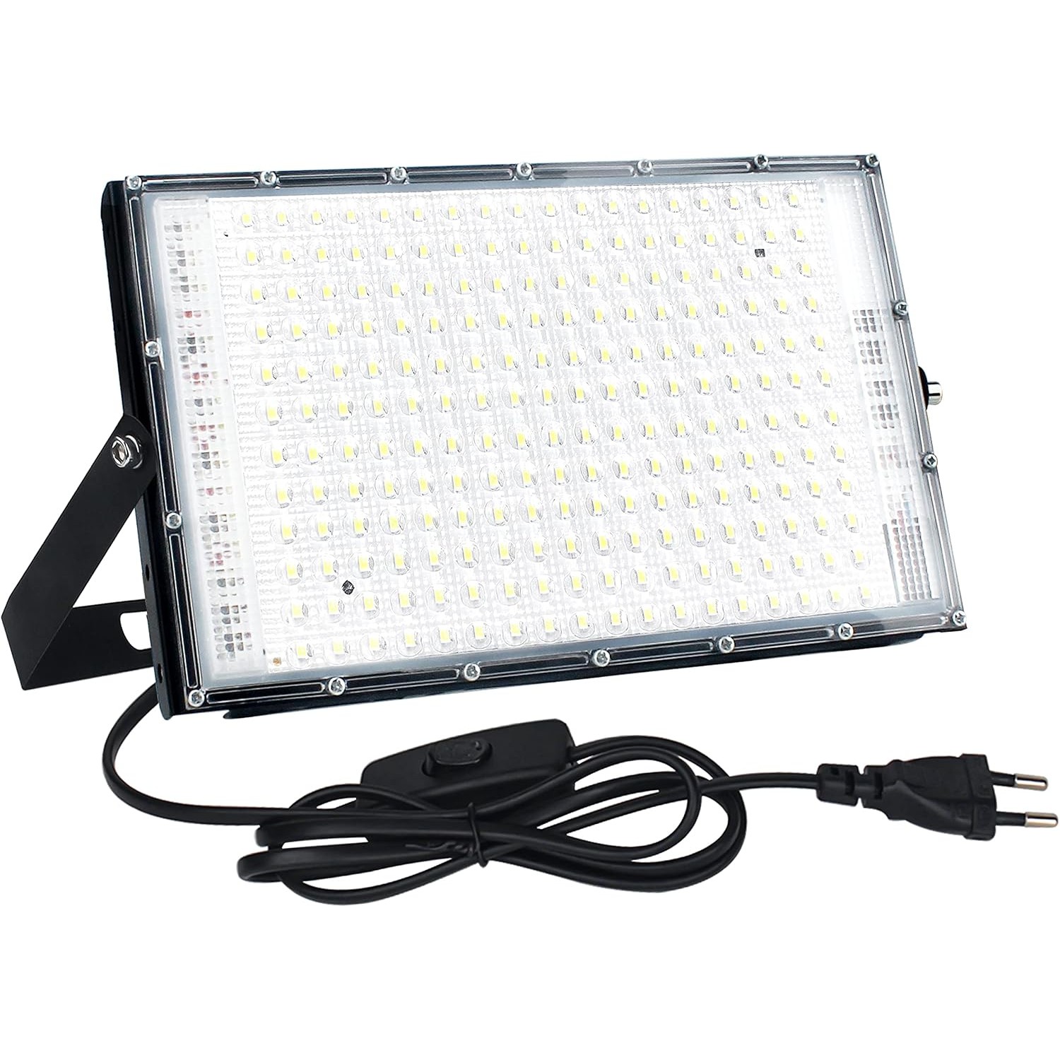 led väliprožektor 150w (Squared) LED väliprožektor 150W, 15000 lm, 6500K, IP65 - Pilt 1