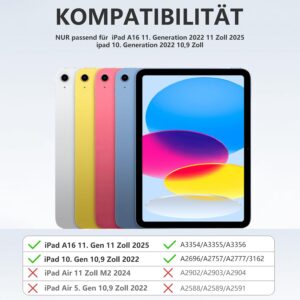 Klaviatuuriga ümbris iPad 10. ja 11. põlvkonnale (10.9/11")