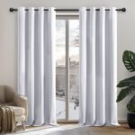 Deconovo pimendavad kardinad 210 x 140 cm, 2 tk, hõbehall