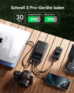 INIU akupank 27000mAh 140W