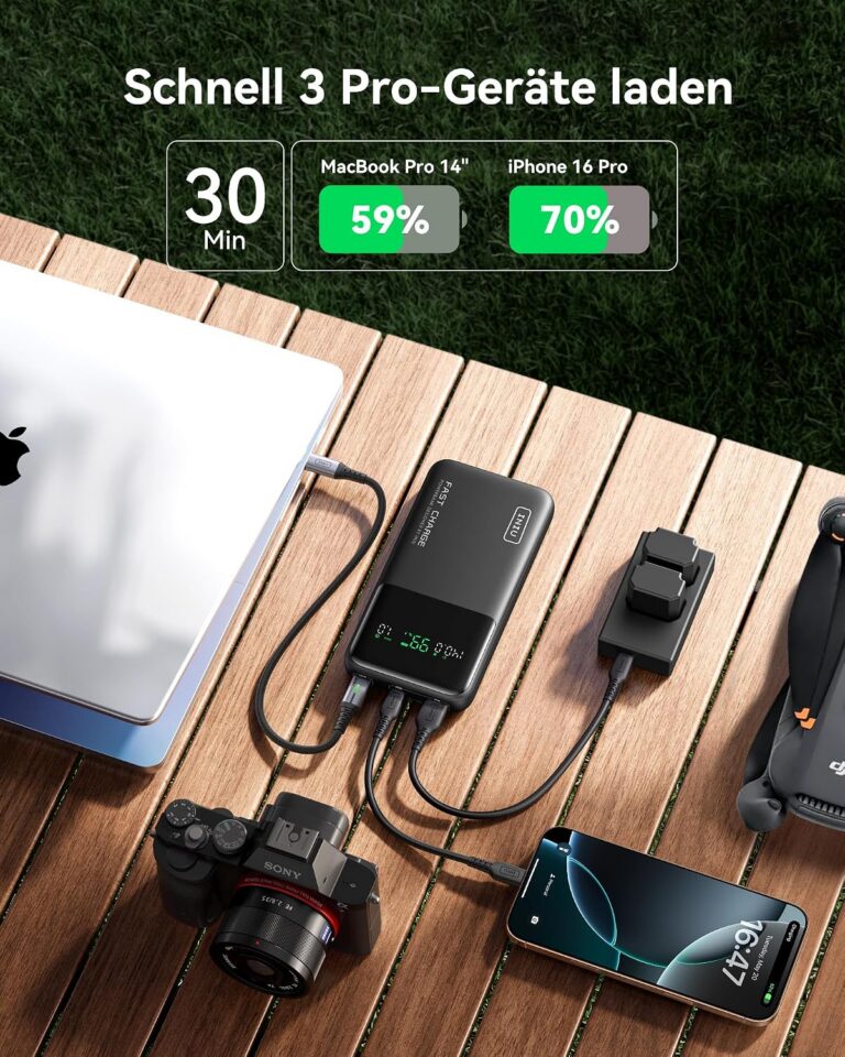 INIU akupank 27000mAh 140W