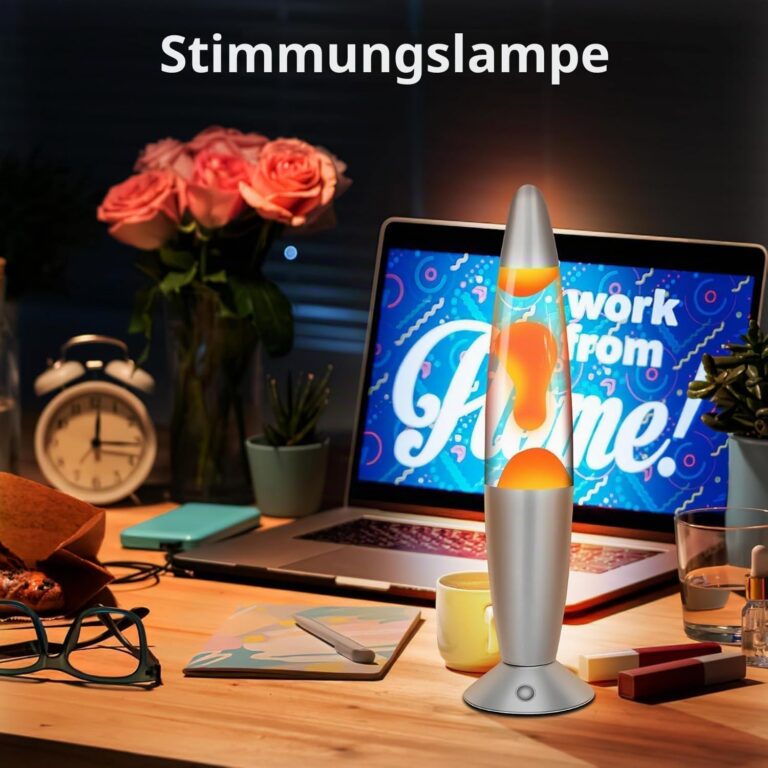 Värvimuutev LED lavalamp puldiga – 17 värvi