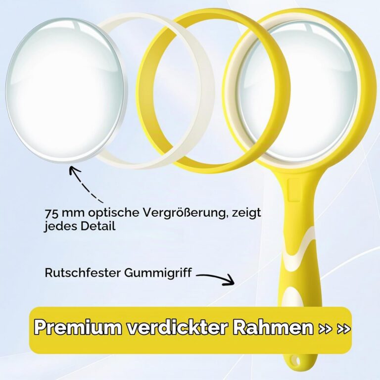 Käsiluup 10x suurendusega, 75 mm klaasläätsega