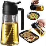 2-in-1 õlipihusti ja -dosaator 470 ml, must