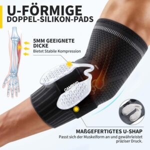 Cambivo küünarnuki tugiside silikoonpehmendusega, One Size