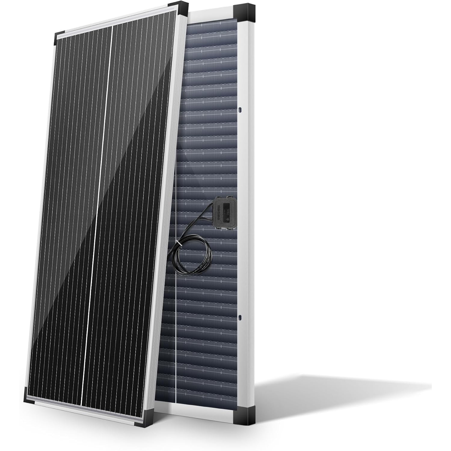 monokristalliline päikesepaneel 100w (Squared) Bifatsiaalne monokristalliline päikesepaneel 100W 12V - Pilt 1