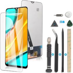 LCD ekraan ja puutepaneel Xiaomi Redmi 9-le (must)