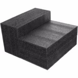 Pehmendusvahust siseosad kohvritele, 4 tk (25x15x5 cm)
