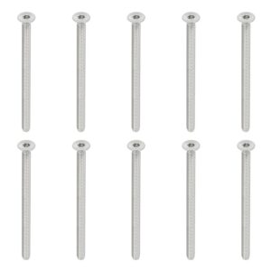 Sisekuuskant peitpeakruvid M4 x 60 mm, roostevaba teras 304, 10 tk