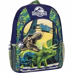 Jurassic World laste seljakott dinosaurustega, sinine