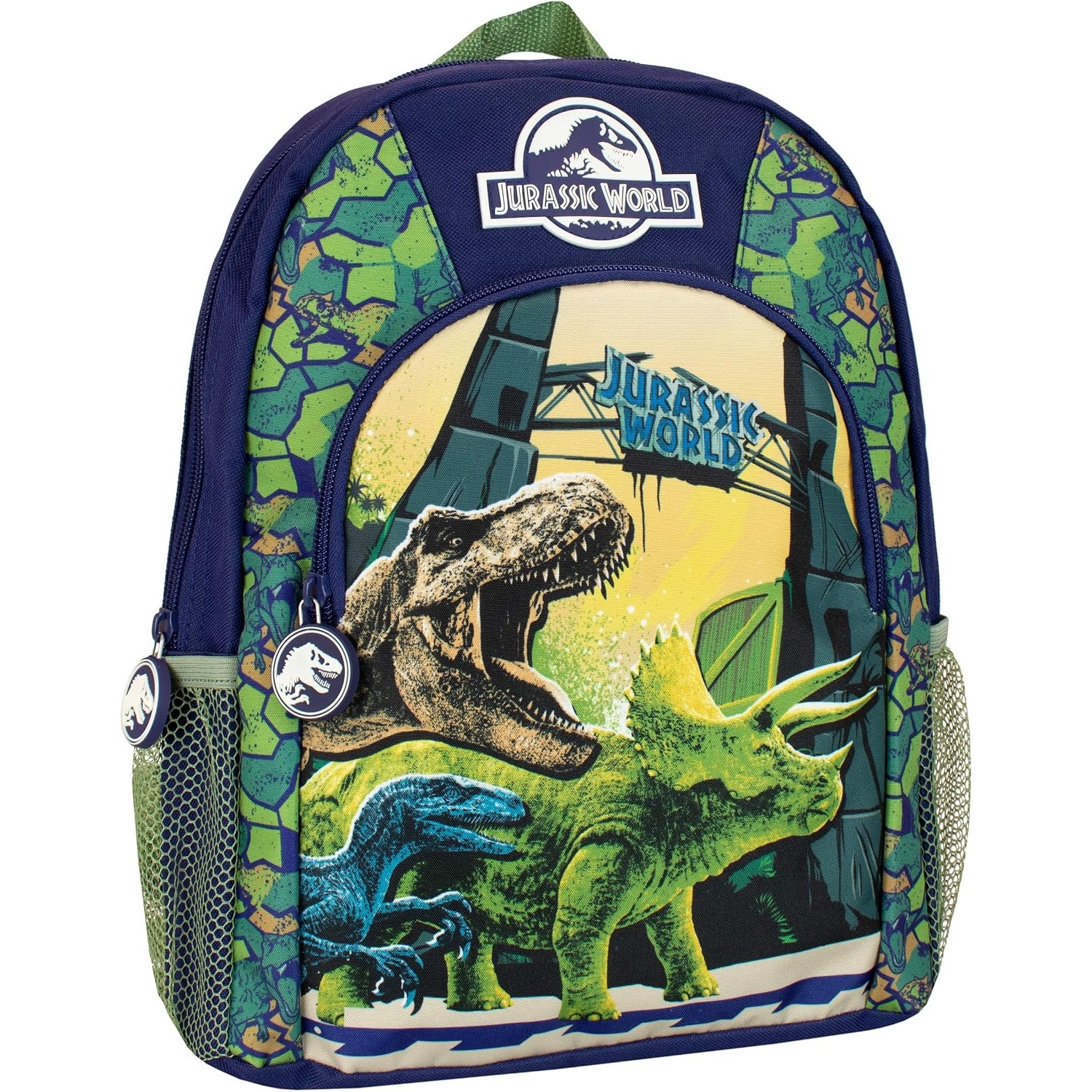 laste seljakott (Squared) Jurassic World laste seljakott dinosaurustega, sinine - Pilt 1
