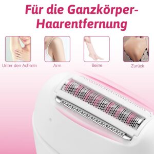 juhtmevaba epilaator naistele – Juhtmevaba 3-ühes epilaator naistele IPX4, mudel 739
