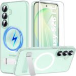 OWKEY magnetiline ümbris Samsung Galaxy S26 FE / S25 FE statiiviga