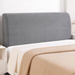 Voodipeatsi elastne kate 150 cm, helehall